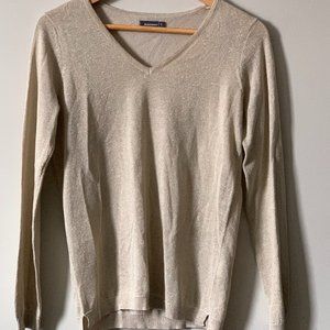 beige sweater